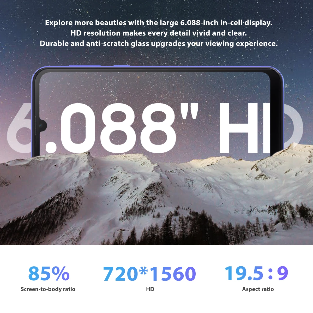 Смартфон BLACKVIEW OSCAL C20 Pro 2 + 32 ГБ 6 088 дюйма 3380 мА ч двойная камера Android 11 - купить по