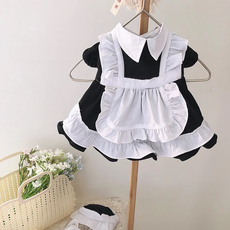 

Pet Dog Cat Lolita Maid Cosplay Costumes Dress Skirt