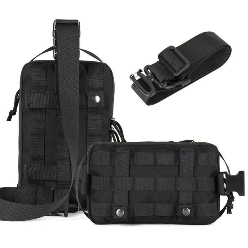 Тактическая Сумка-слинг Военная армейская аварийная поясная Сумка EDC Molle для