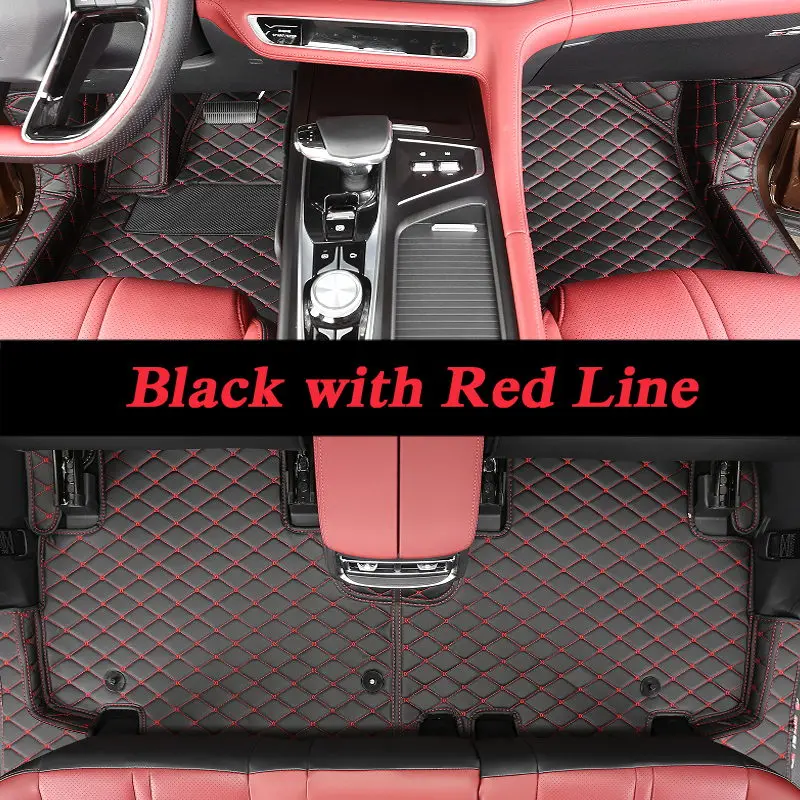 

Car Styling PU Leather Floor Mat For CHANGAN CS75 Plus 2020-Present Auto Foot Pad Carpet Warterproof Cover Internal Accessories