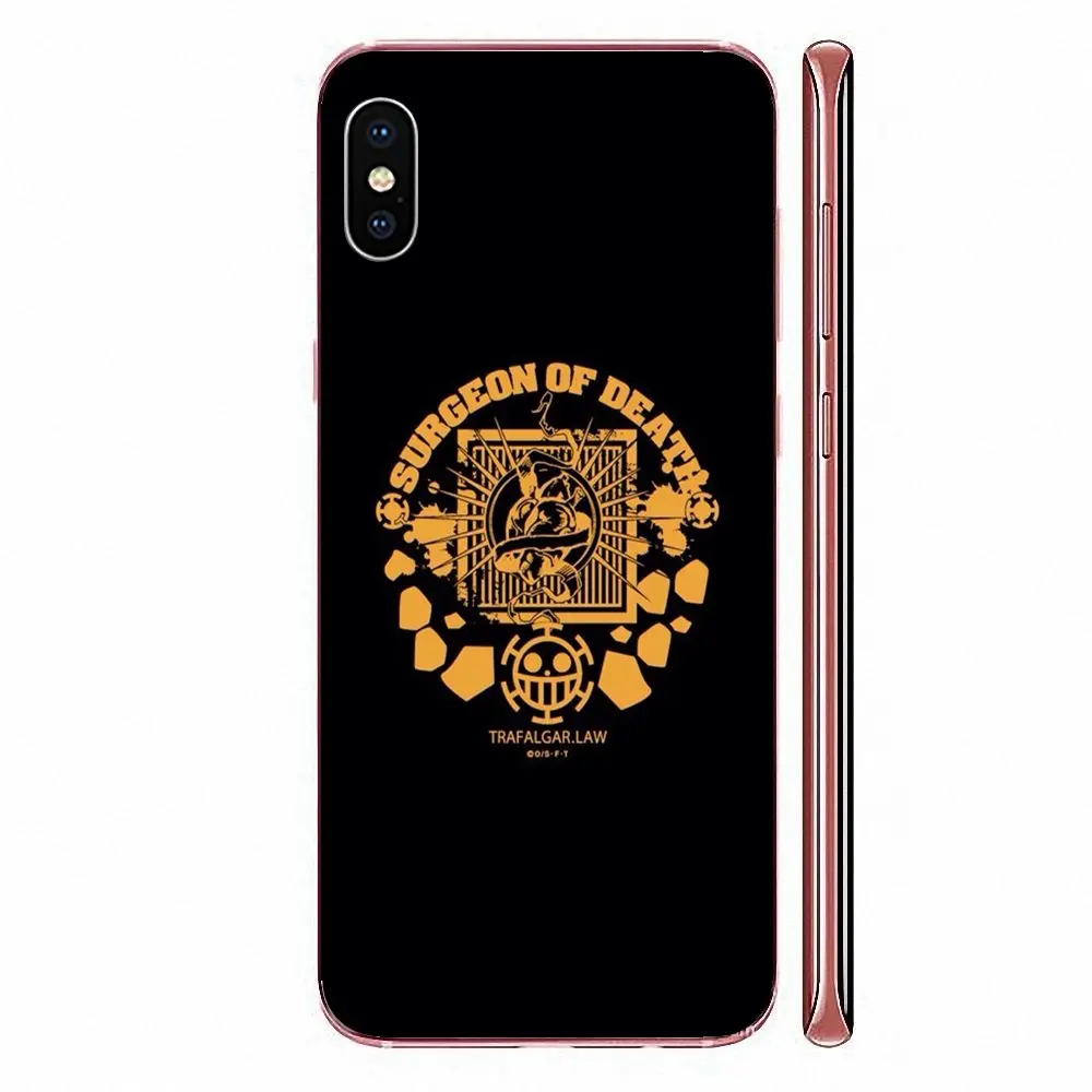 One Piece Trafalgar Law Pirate Flag For HTC Desire 530 626 628 630 816 820 830 A9 M7 M8 M9 M10 E9 U11 U12 Life Plus | Мобильные
