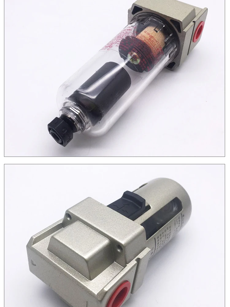 AF4000-04 G1/2 AF4000-06 G3/4 процессор источника воздуха медный воздушный насос с фильтром фильтр масла и воды сепаратор с латунной пули
