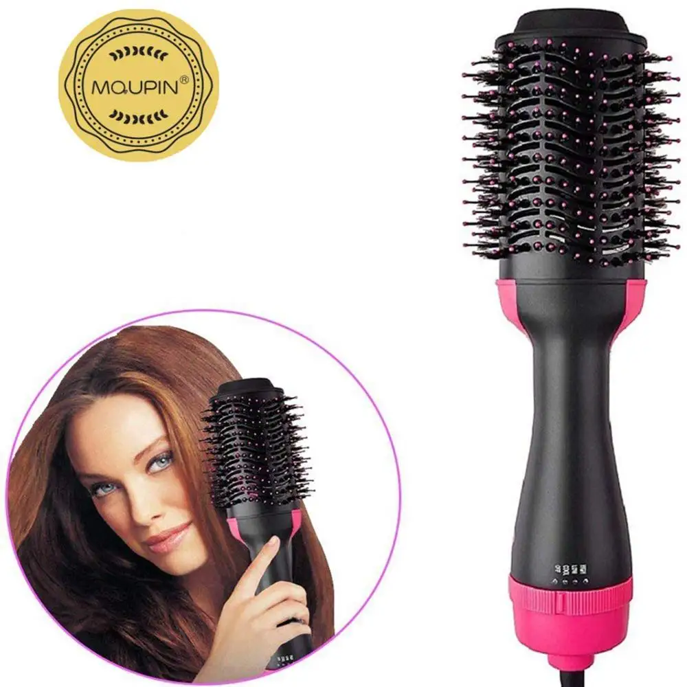 Щетка для волос одношаговая щетка вольюмайзер генератор отрицательных ионов