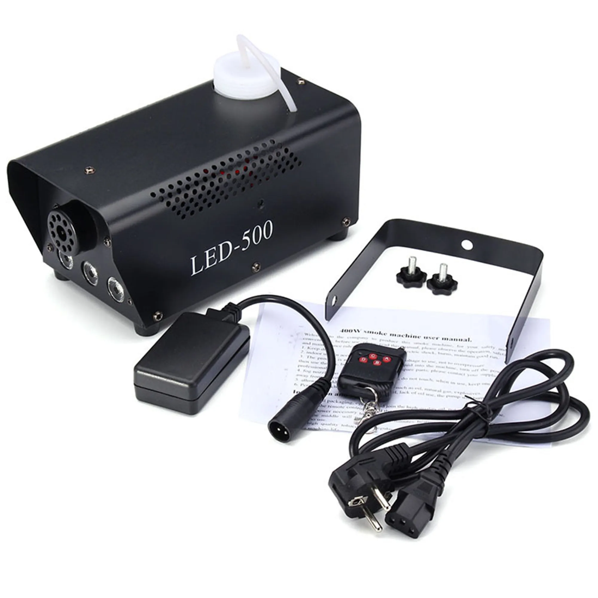 Дымовая машина для дискотеки 500 Вт светодиодный мини-дымовой аппарат с