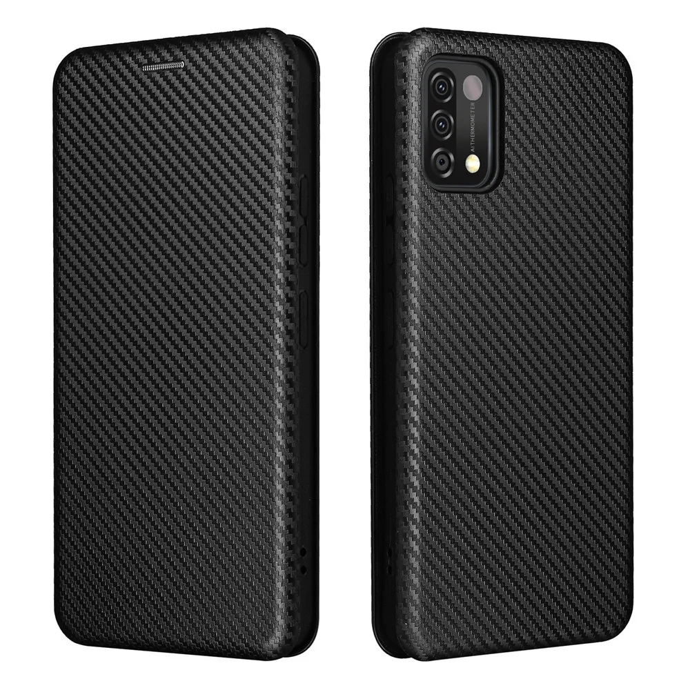 for umidigi a11 a11s luxury flip carbon fiber skin magnetic adsorption case for umidigi a11 pro max a 11 umidigia11 phone bags free global shipping