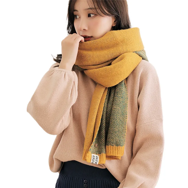 

2019 Women Long Cashmere Winter Wool Blend Soft Warm Scarf Wrap Shawl Warm Scarf