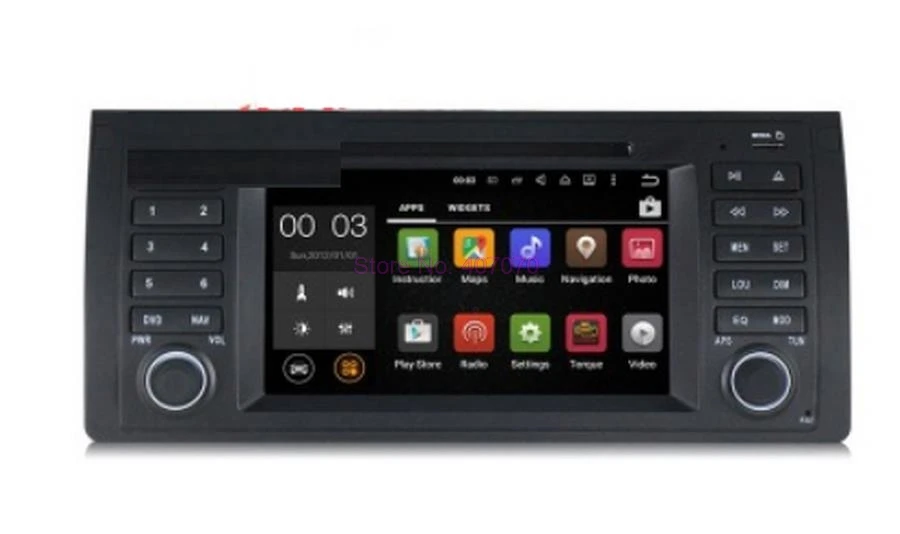 Автомобильный DVD-плеер DHL или Fedex 5 шт. Android 7 1 GPS для BMW E53 android E39 X5 Wi-Fi 3G Quad 1024X600 Bluetooth