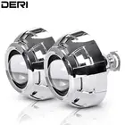 2,5 дюймов HID линзы проектора Bi Xenon фар автомобиля Стайлинг дооснащения для авто H7 H4 фара головного света линзы Применение H1 ксеноновых ламп