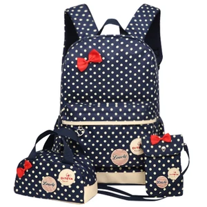 Школьные ранцы с принтом для девочек, детский школьный рюкзак, модные ортопедические сумки для девочек, 3 шт.компл., WBS485