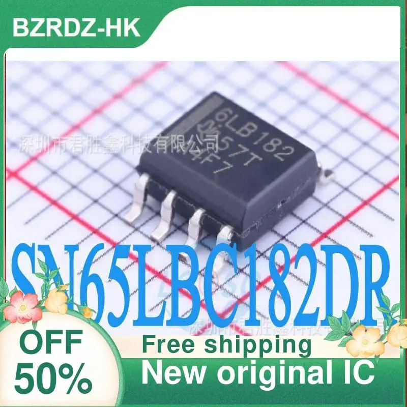 

2-10 шт./лот SN65LBC182DR 6LB182 SOP-8 RS-485 nuevo оригинал
