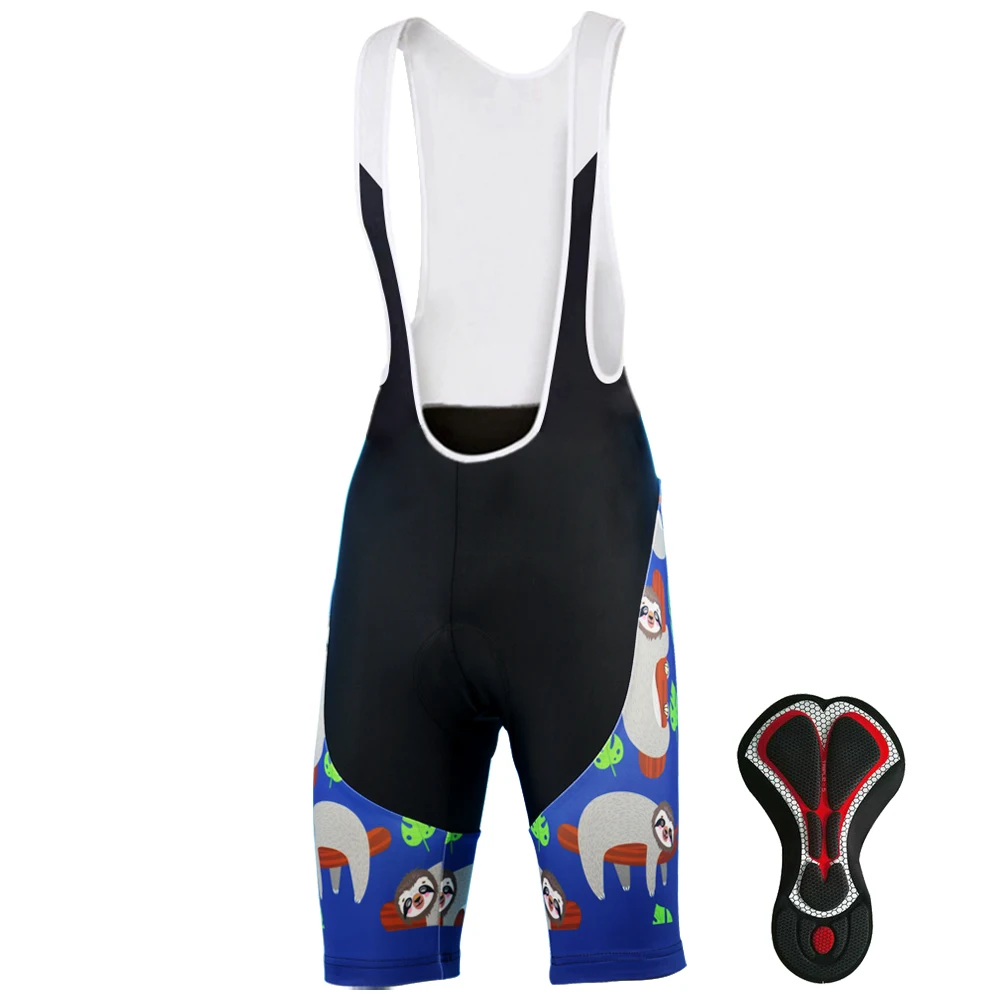 NEW Cycling Bib Shorts Men Culotte Ciclismo Hombre Bicicleta Highway Mountain Breathable Gel Pad | Спорт и развлечения