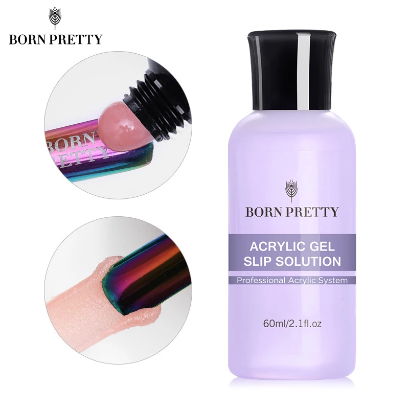 BORN PRETTY 60 мл жидкий раствор для выскальзывания ногтей быстрое наращивание гель