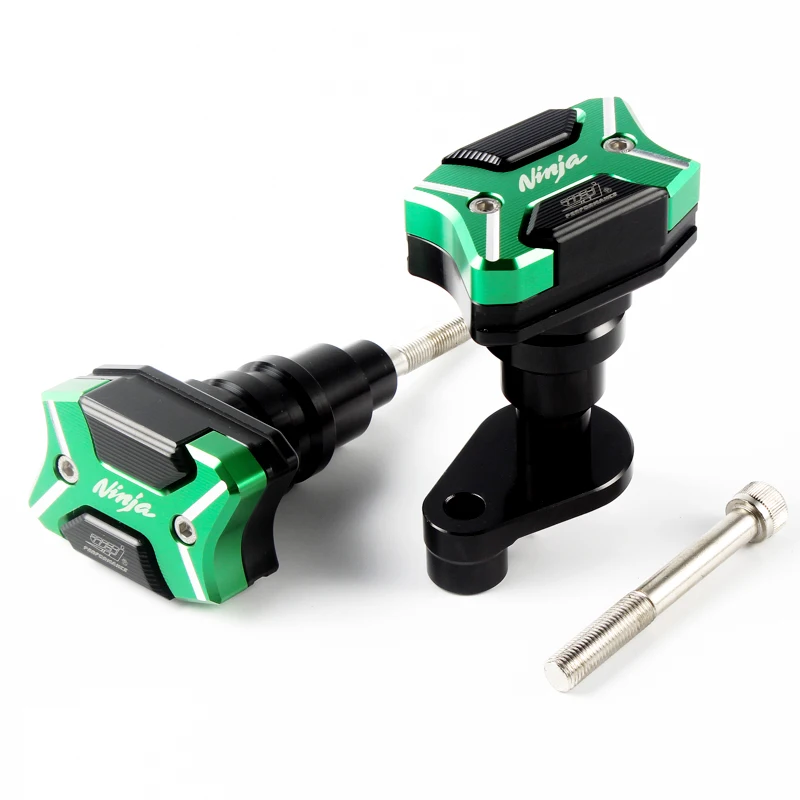 

For Kawasaki ZX6R Ninja 2006 2007 Falling Protection CNC Aluminum Alloy Motorcycle Frames Slider Anti Crash Pads Fairing Guards