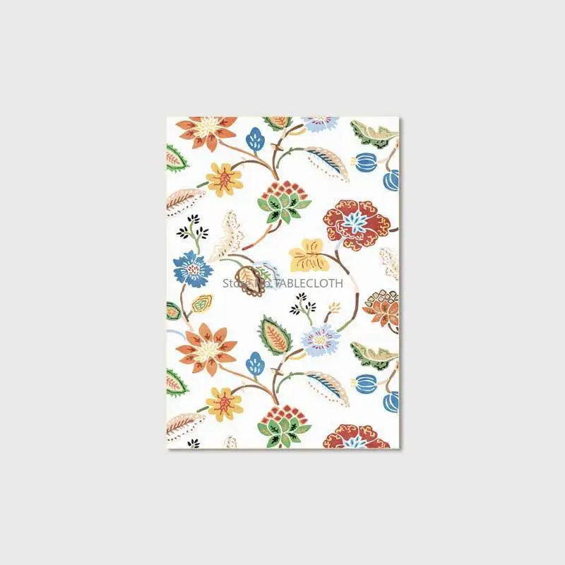 Светлые цветы в американском сельском пасторальном стиле белые Искусственные