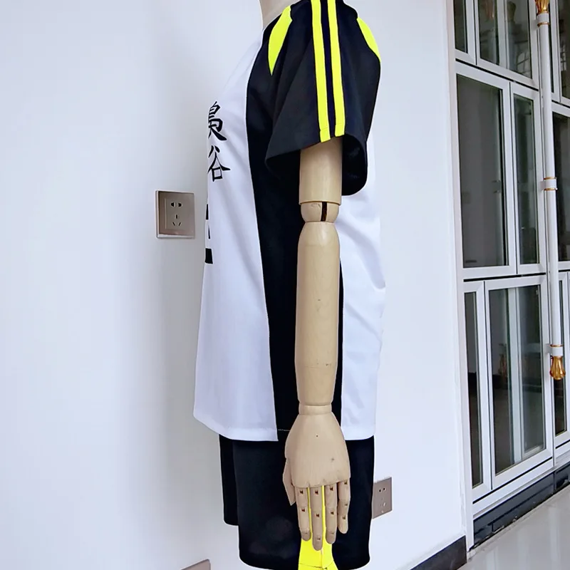 

Anime Haikyuu Akaashi Keiji Kotaru Bokuto Cosplay Costume Cos High School Sporting No4 No5 Uniform Set Coat With Short Pants