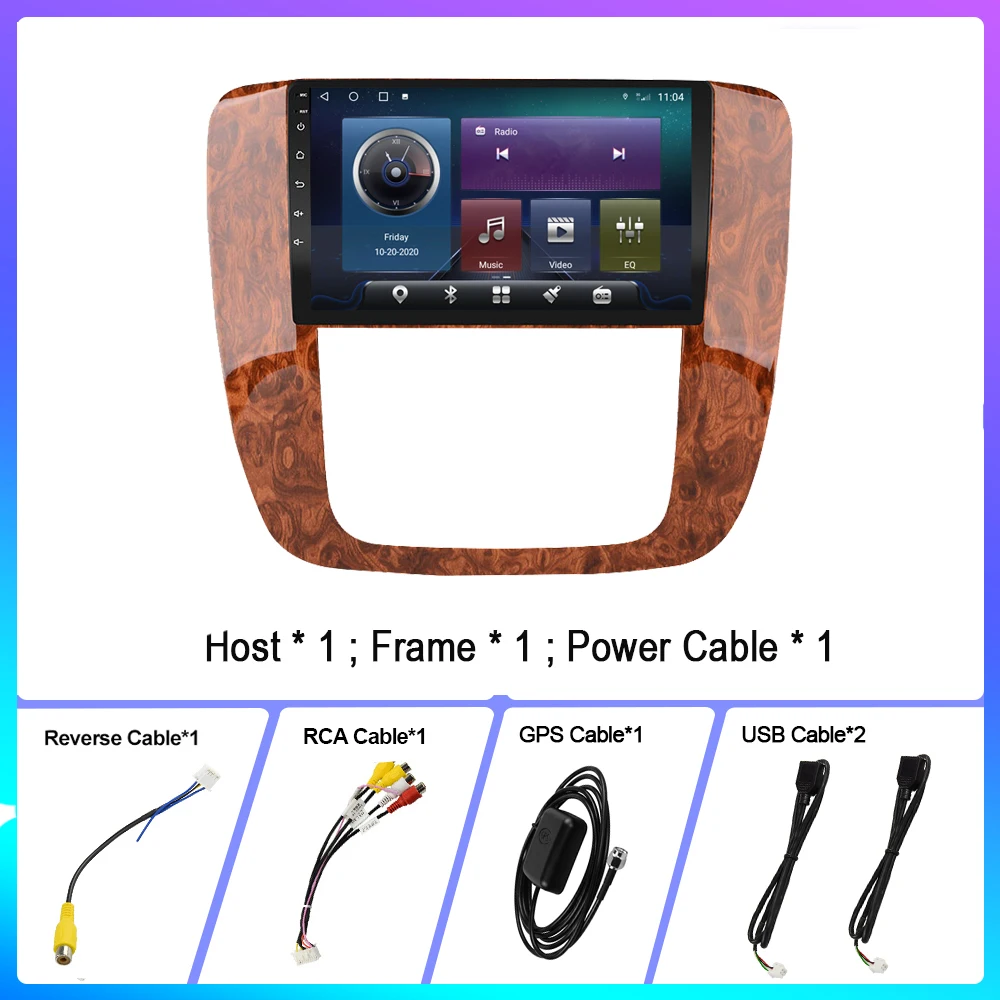 OKNAVI 9 'ɺndroid 0 автомобильный 4G WIFI радио для GMC Yukon 2008 2009 2010 2011 2012 мультимедийный