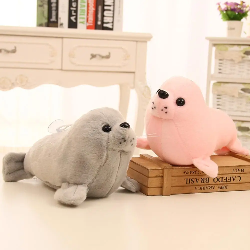 

25cm Soft Seal Plush Toys Cute Sea World Animal Stuffed Doll Sea Lion Plush Children Gift