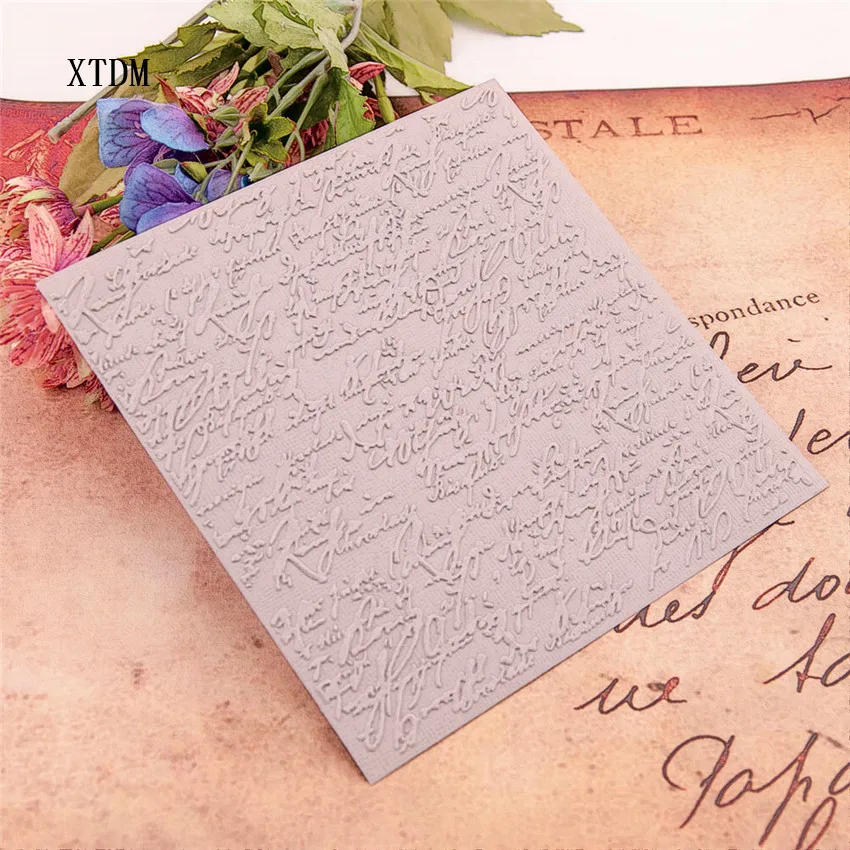 15x15 см дневник стихов за день рождения венок папки для тиснения Пластик