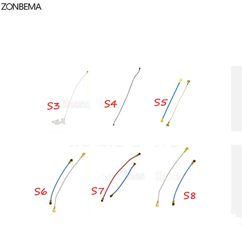 Сигнальная антенна ZONBEMA с Wi Fi гибкий кабель для Samsung Galaxy S1 S2 S3 S4 S5 S6 S7 Edge S8 S9 Plus