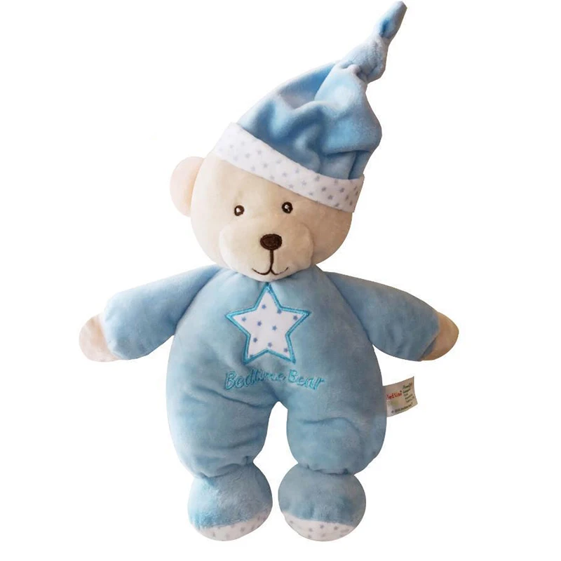 Baby Toy Plush A Детские игрушки, животные, медведь, детские плюшевые игрушки, мягкий подарок для ребенка, новорожденный продукт для мальчика, девочки, детские игрушки для новорожденных - Цвет: Baby Toy Plush A