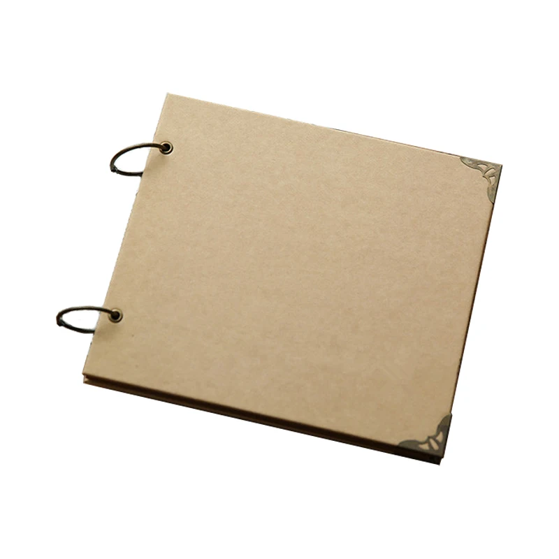 Липкий фотоальбом DIY черный или белый лист пустой корпус креативный ручной