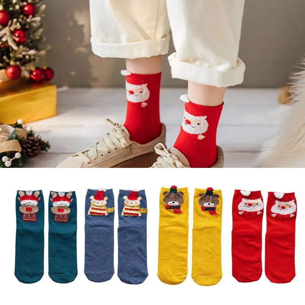 

Christmas Socks Christmas Decoration For Home 2021 Merry Christmas Ornament Xmas Gifts Happy New Year