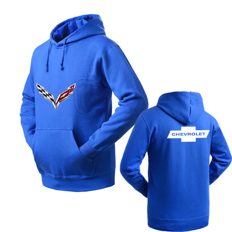 

Unisex Casual Fashion Chevrolet corvette logo pullover hoodie Street wear Sweatshirts Men/Woman Pullover Hoodies pullover hoody
