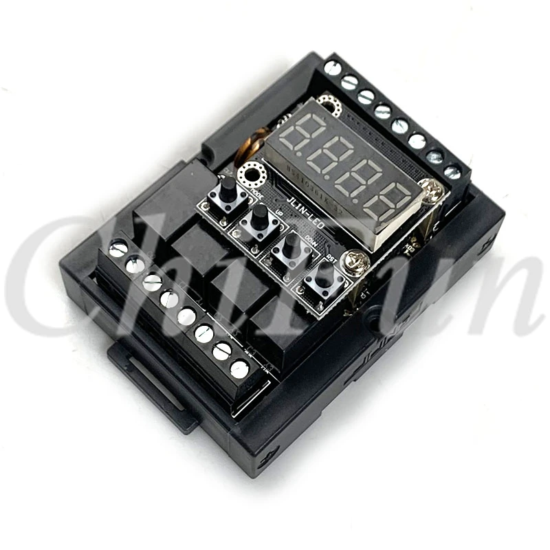 PLC FX1N 10MRY реле цифровая трубка Интегрированная машина 1AD(0 10V) 1DA(0 3 V)