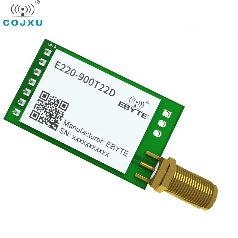 COJXU LLCC68 LoRa Module 868MHz /915MHz Rf Module 5km Long Range Wireless Transmitter and Receiver SMA-K Antenna E220-900T22D