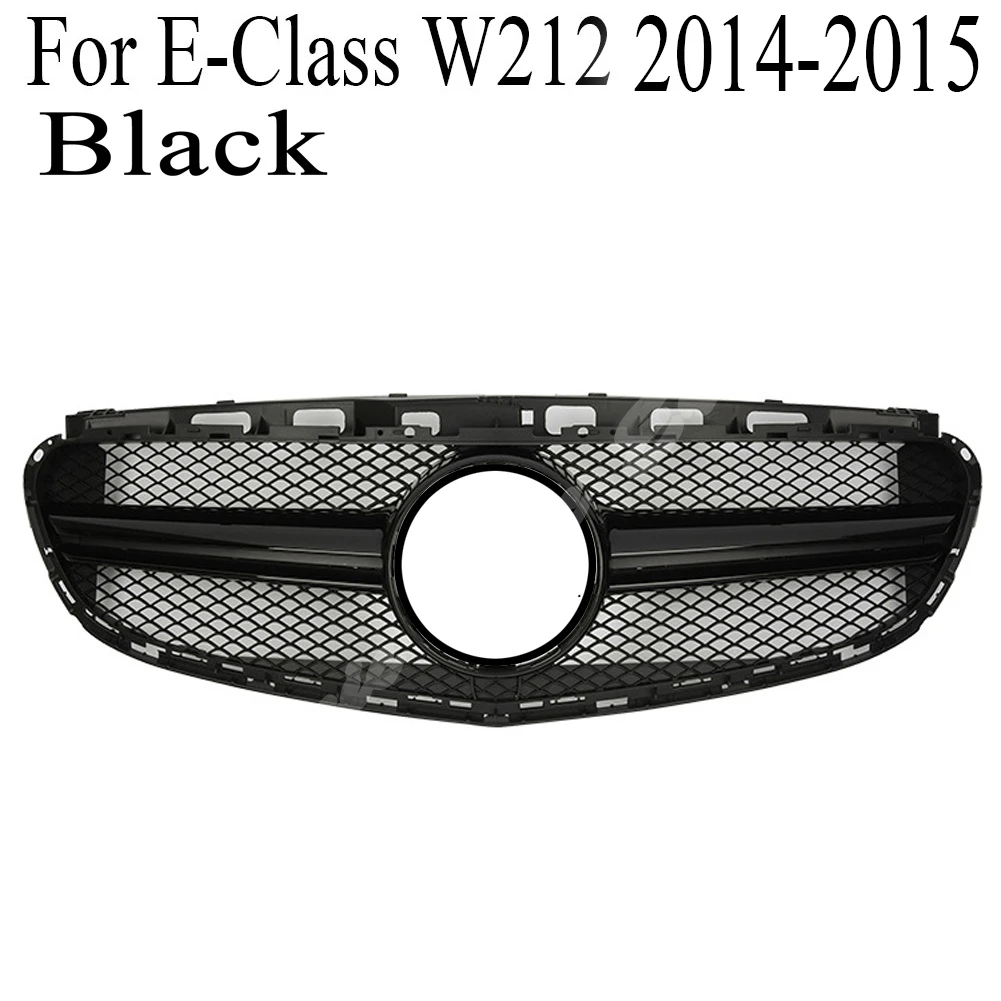Передняя решетка бампера для Mercedes Benz E Class W212 2009 2010 2011 2012 2013 2014 2015|Гоночные решетки|