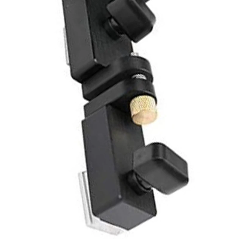 

HOT-Woodworking T Track Slot Sliding Brackets Miter Gauge Fence Long Connector for Woodworking Router/Saw Table Benches