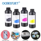 Светодиодные УФ-чернила 4x500 мл для Epson 1390, 1400, 1410, R280, R290, R330, L800, L805, L1800, XP600, TX800, для DX4, DX5, DX6, DX7, печатающая головка для УФ-принтера