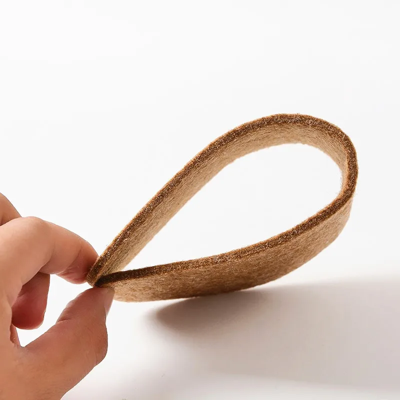 Зимние теплые стельки Demine шерстяные фетровые термостельки для обуви с защитой от