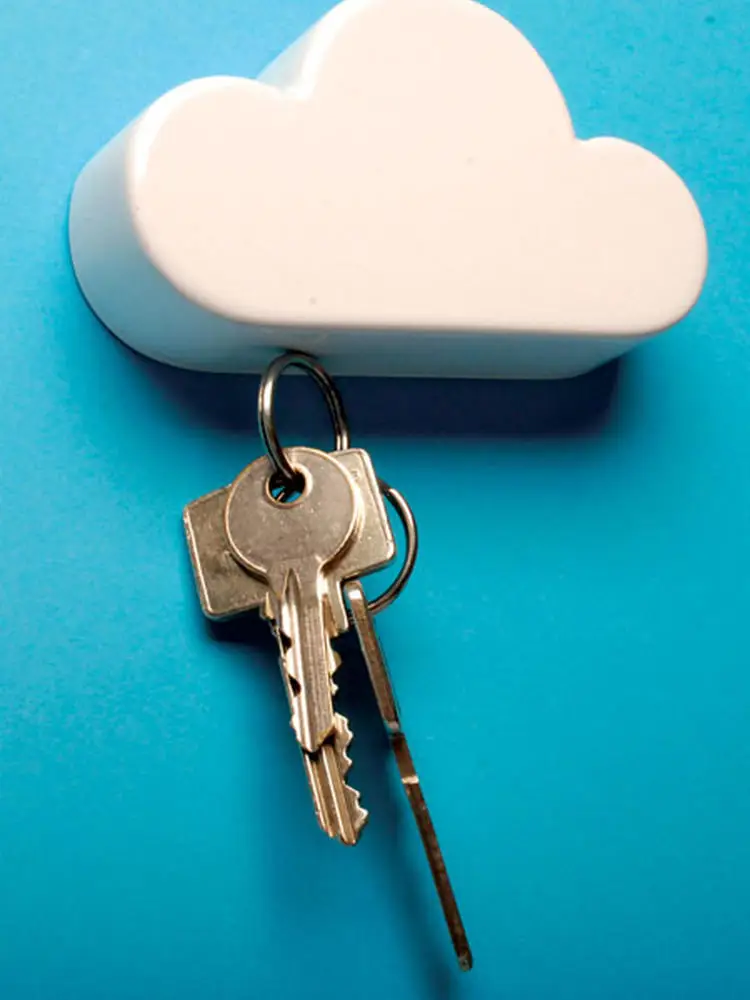 Магнитный держатель для ключей магнитный в форме облаков | Дом и сад