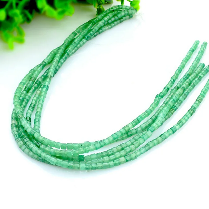 Цилиндрические бусины россыпью 4 х4 м 38 см | Украшения и аксессуары