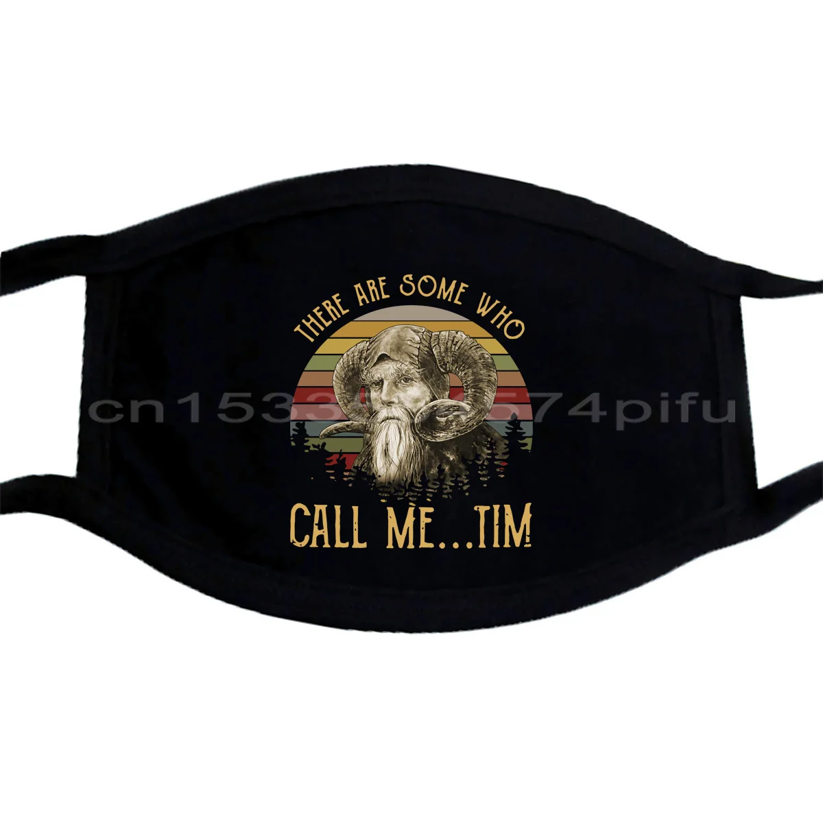 Есть несколько надписей Call Me Tim Borderlands винтажная Мужская черная маска хлопковая