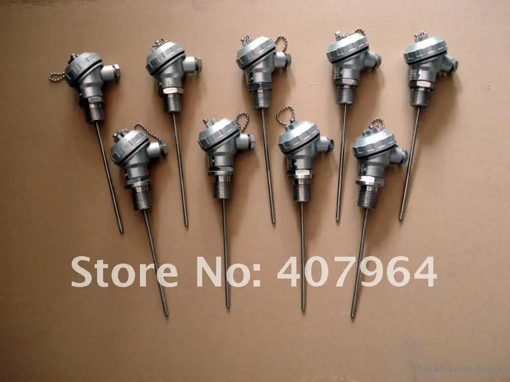 Оболочка термопары Pt100 с защитной головкой из алюминия высокое качество быстрая