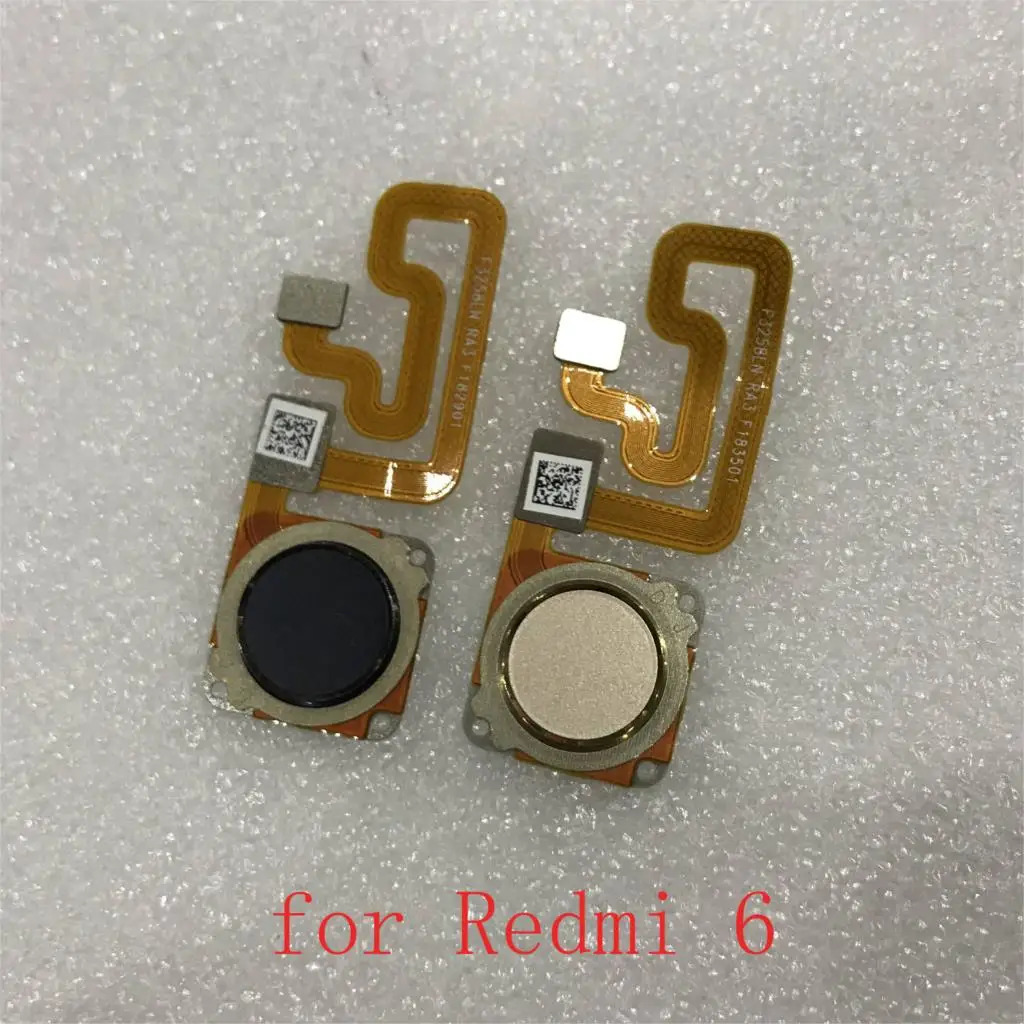 

For Xiaomi Redmi 6 touch ID Fingerprint Sensor scanner Home Return Key Menu Button Flex Cable Ribbon