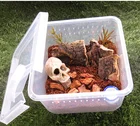 Ящик для рептилий большой пластиковый чехол для перевозки насекомых, пауков, контейнеров для кормления