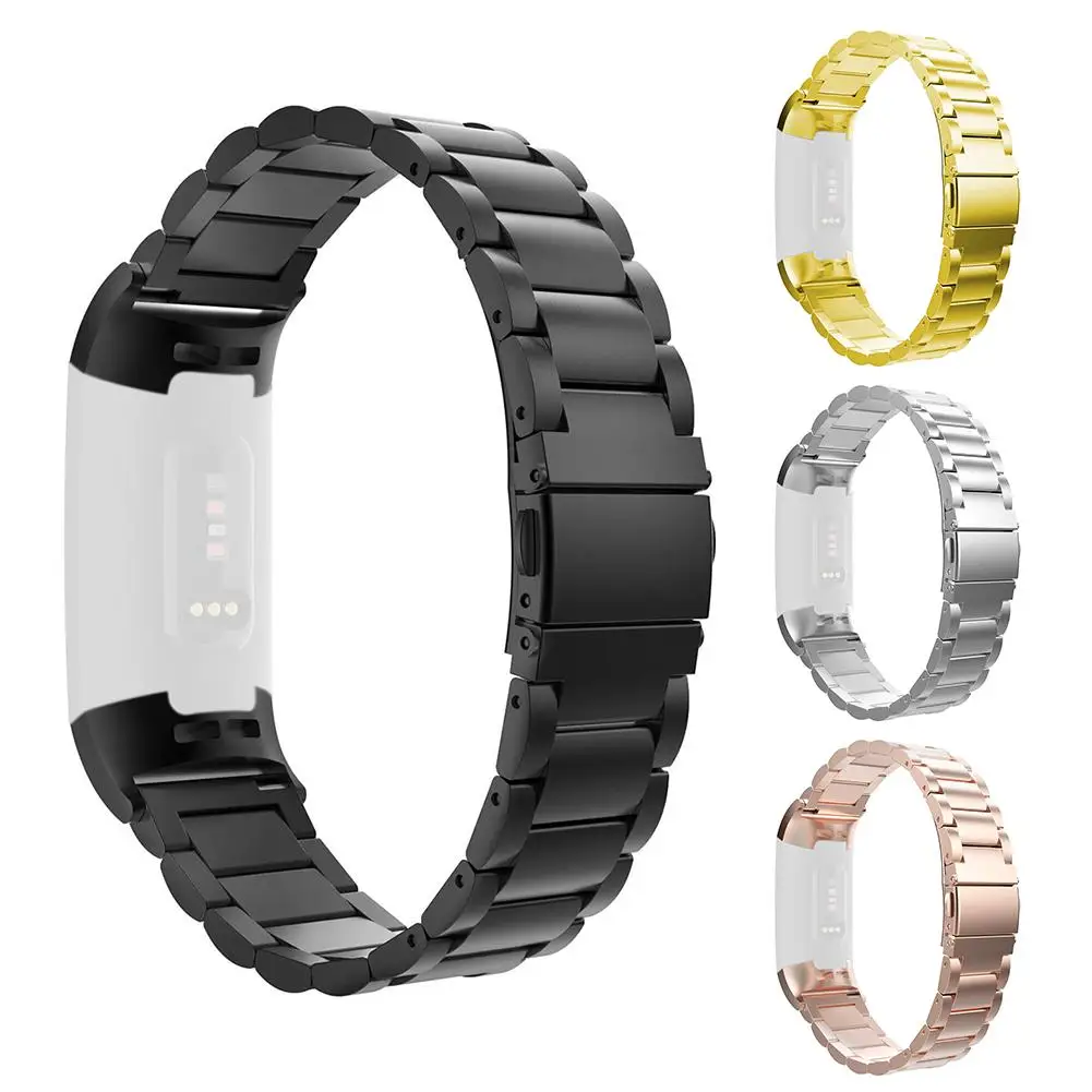 Сменный ремешок из нержавеющей стали металлический браслет аксессуары для Fitbit