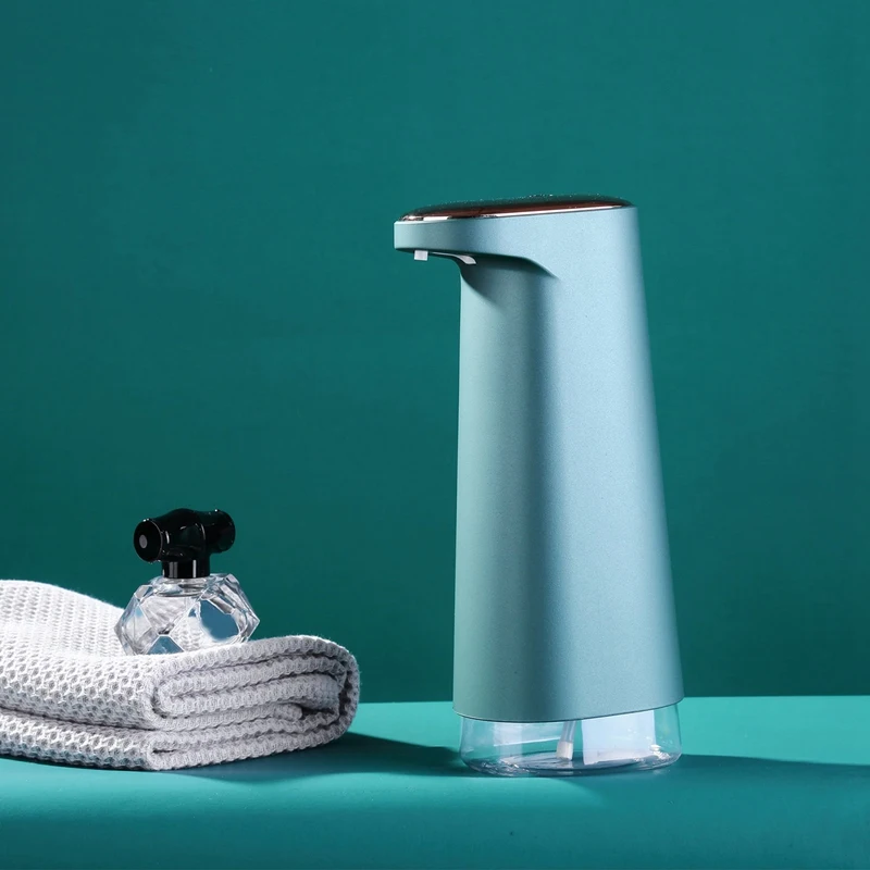 

2Pcs Automatic Foam Soap Dispenser Pressless Intelligent Sensor Hands Washing Dispenser - Pink & White