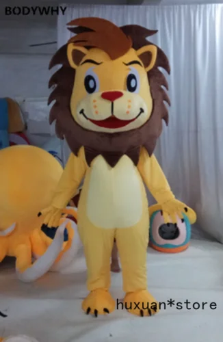 

New Christmas Carnival Performance Mascot Halloween Lion Cosplay Costume Adult Use Birthday Party Advertising Performance Set