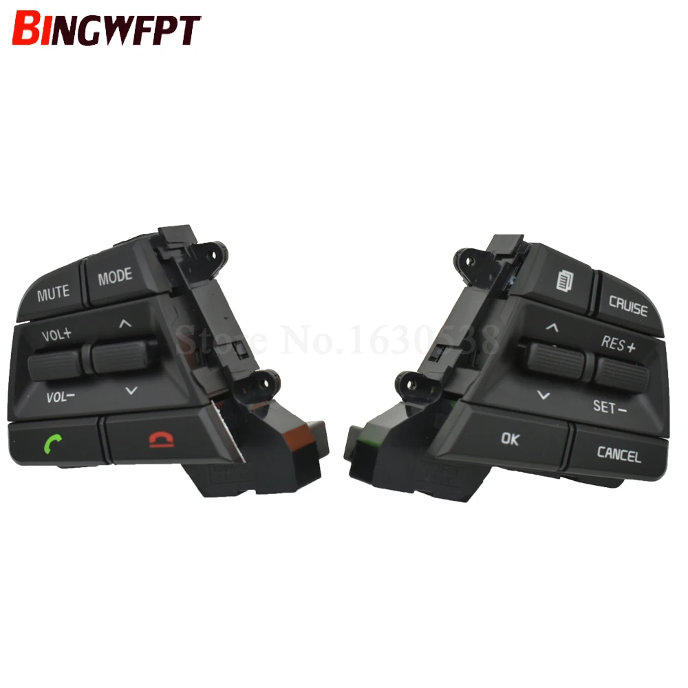 Car Accessroies For Hyundai Solaris 1.6L Steering Wheel Buttons Cruise Control button Switch Volume Channel Bluetooth Phone | Автомобили и