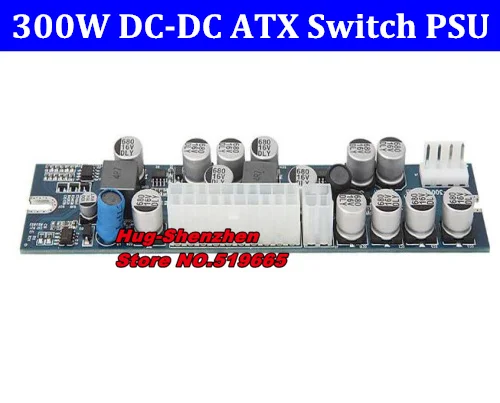 Блок питания 300 Вт DC 12 В ATX Peak Pico 24pin MINI ITX для автомобиля PC блок компьютера|Блоки
