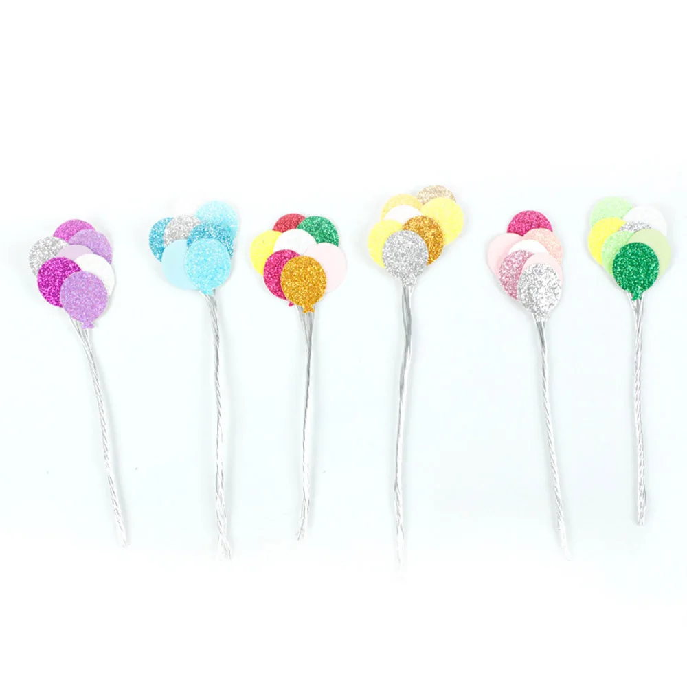 Торт Топпер кекс украшения творческий блеск маленький воздушный шар для Бэйби