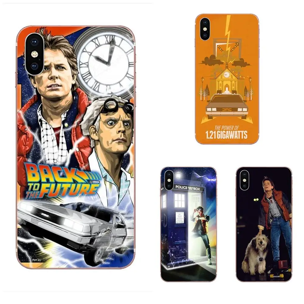 Прекрасная задняя сторона в будущее 1985 для Apple iPhone 4 4s 5 5C 5S SE 6 6S 7 8 Plus X XS Max