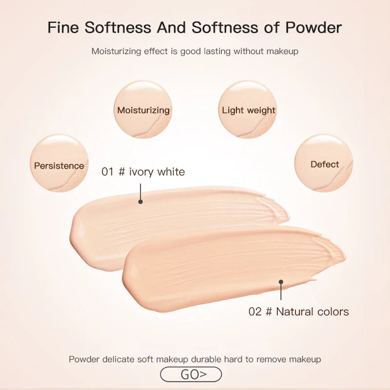 Креативная воздушная подушка с грибовидной головкой УВЛАЖНЯЮЩАЯ основа для