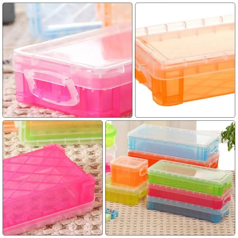 

5pcs Convenient Mini Lightweigt Reusable Pill Case Co-worker Family Friends