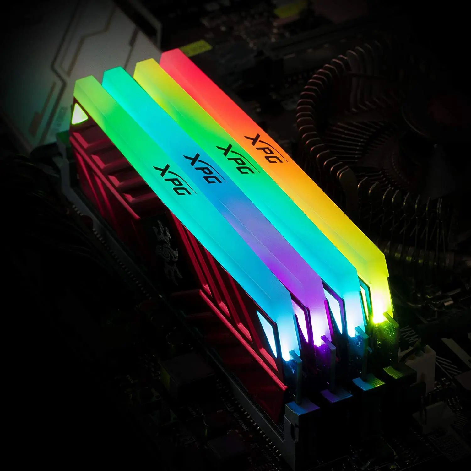 ADATA XPG Spectrix D41 RGB 3000 МГц 16GB 228 Pin производительность настольных U DIMM памяти розничная
