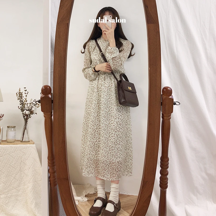 

S-XL Spring robe chiffon femme Casual Boho OL Casual Sleeveless print Women Dresses Female Dress grid braces Robe Femme Vestido